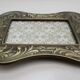Vintage brass/bronze frame for 75 x 120 mm subject