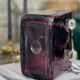 Vintage glass vase