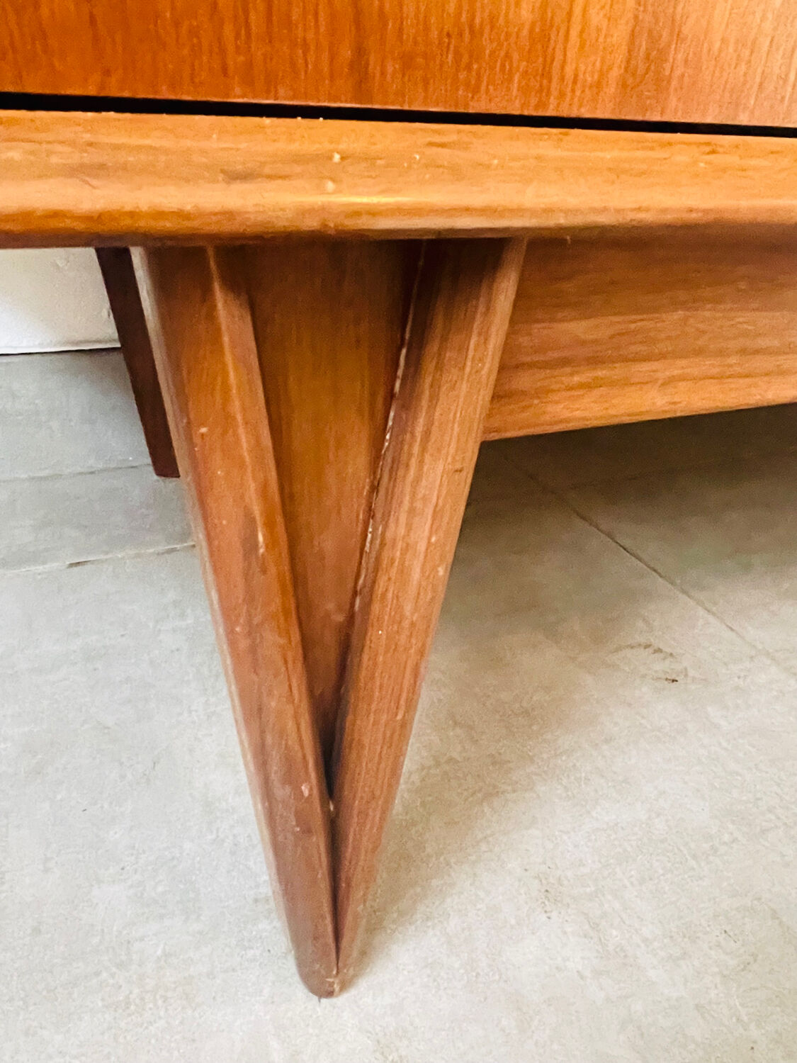 Vintage sideboard from 1962, signed