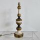 Large baroque lamp in polychrome wood, 1960s