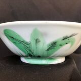 Bol chinois en porcelaine au Coq peint à la main milieu XXème siècle
