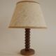 Lampe en bois
