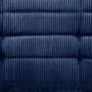 French Togo 2-seater sofa in blue corduroy attributed to Michel Ducaroy for Ligne Roset, 1970s