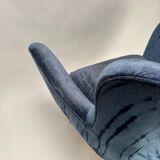 Ensemble de fauteuils des années 50 dans le style de Guglielmo Veronesi, Italie.