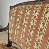 Louis XVI style two-seater sofa bench from the 1900s