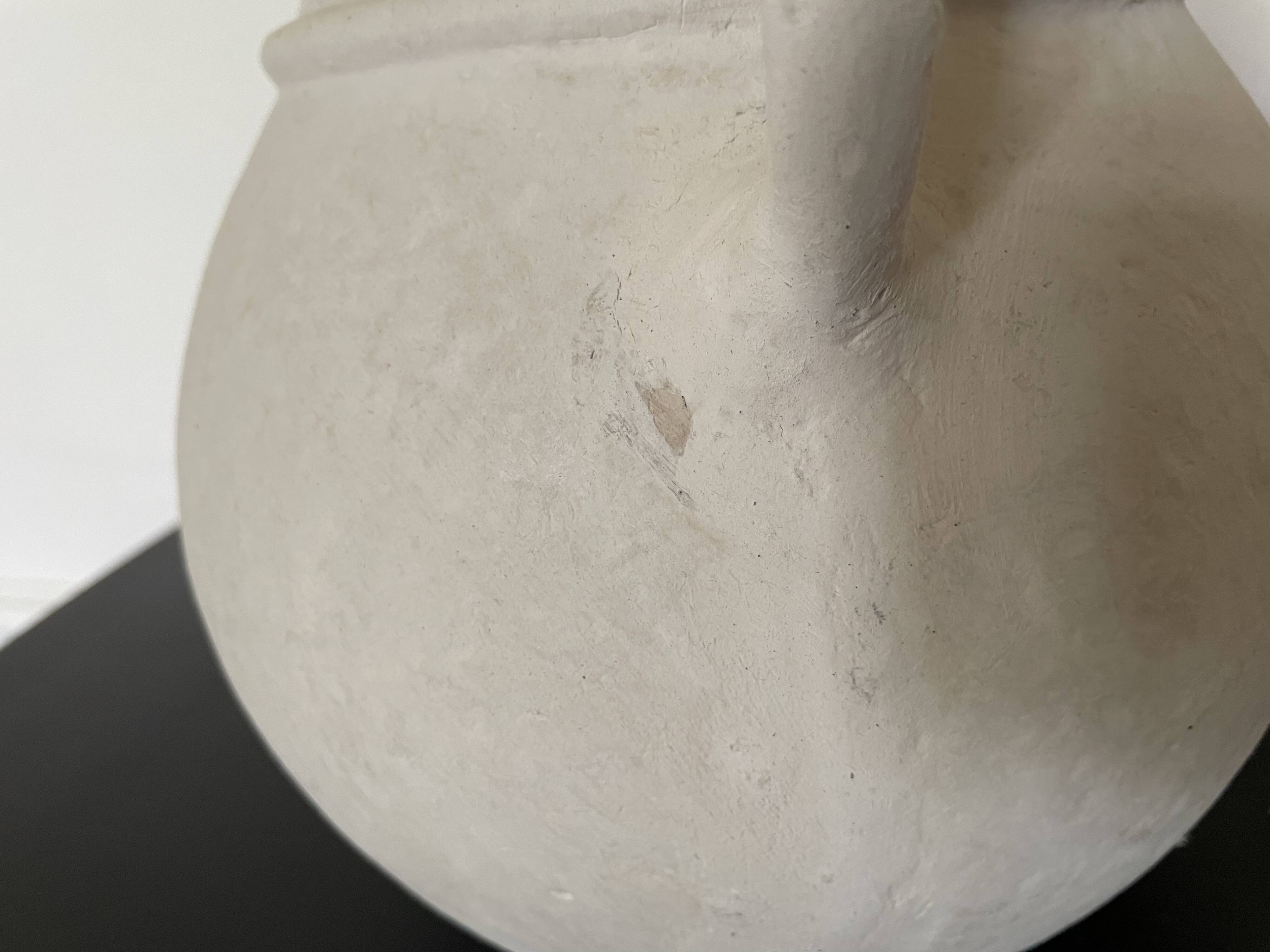 Vase rond papier mâché H23 x L28
