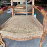 Turquoise Voltaire Armchair