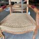 Turquoise Voltaire Armchair