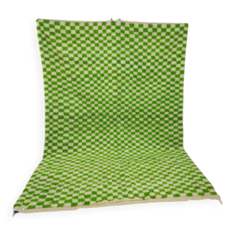 Green moroccan carpet 290x208cm