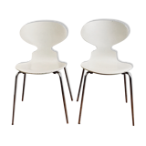 Paire de chaises Fourmi signées Arne Jacobsen