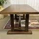 1970s elm monastery-style table