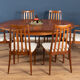 Retro teak 1960s mid century dining table & 6 chairs by G plan Victor Wilkins