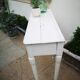 Console en bois vintage