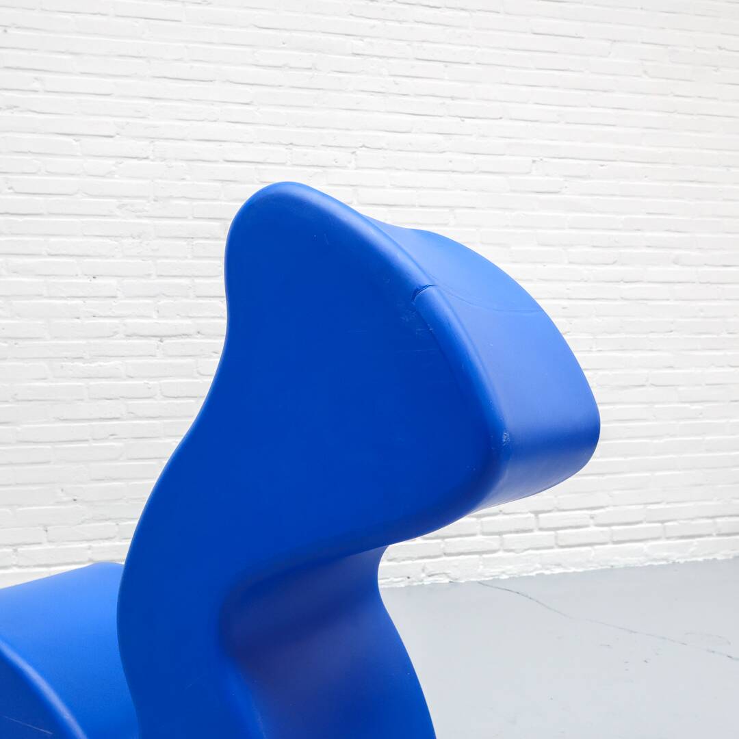 Chaise Bleue Phantom de Verner Panton pour Innovation