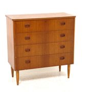 Scandinavian teak chest of drawers, Sweden, 1960