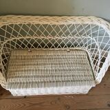 Rattan chest bench