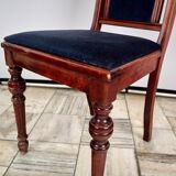 Set of 2 eclectic style chairs fameg radomsko, 1970s/80s