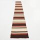 2x15 Rare Size Kilim Runner Rug, Turkish Kilim Runner, 64x457Cm