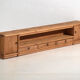 Meuble bas ancien en bois massif – Console basse chinoise du Gansu avec tiroirs – circa 1880–1920
