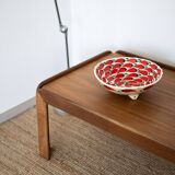 Large Scandinavian teak coffee table