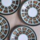 Set of 6 Bernadette Boch plates 1966