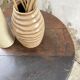 19th century oak pedestal console