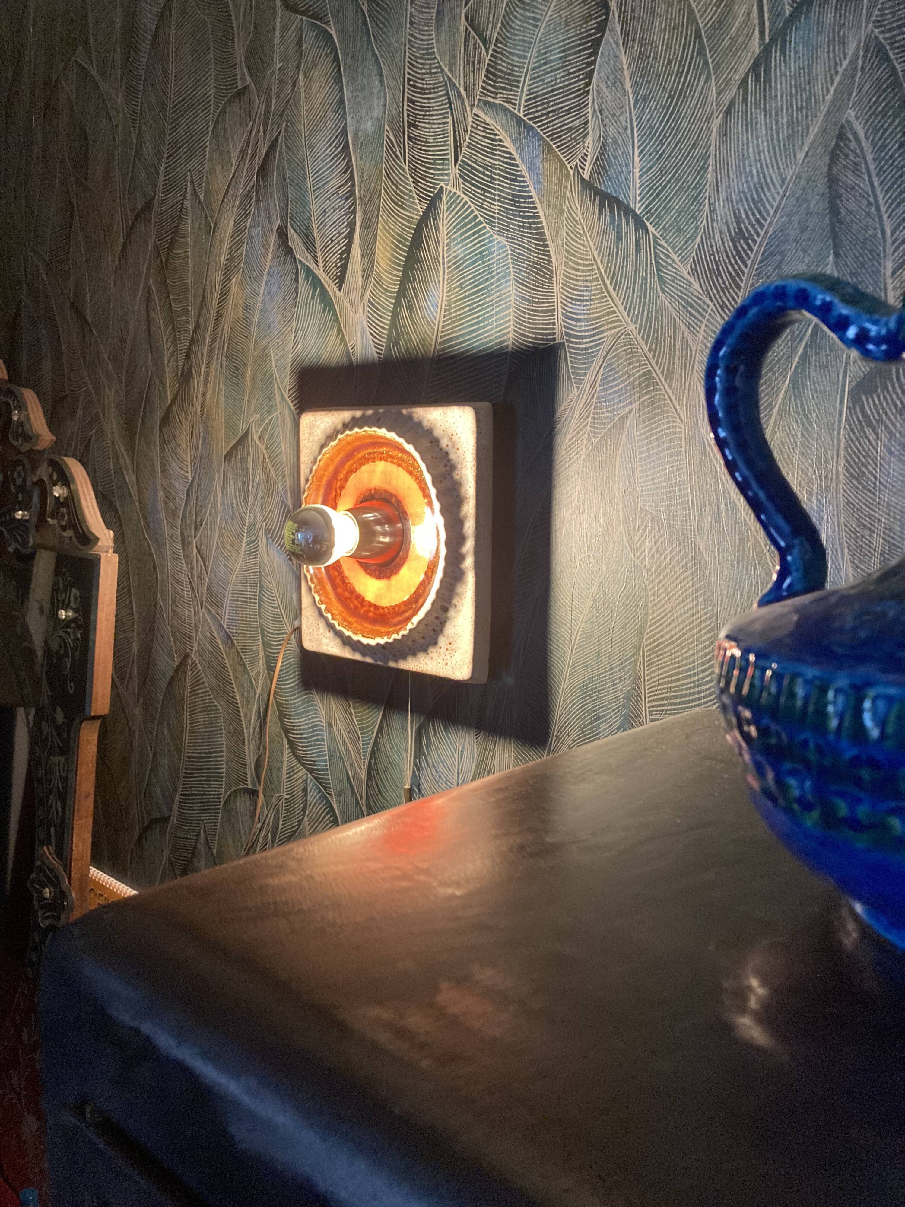 Vintage Fat Lava wall lamps