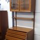 Poul Cadovius wall unit, with showcase, Cado Denmark 1960s