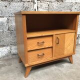 Vintage dresser, tv cabinet, Scandinavian, 1950, compass feet