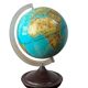 Small vintage globe / globe / decoration