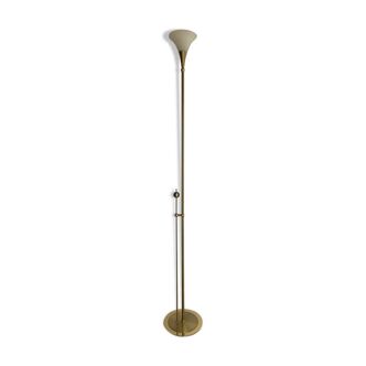 B+M Leuchten Designer-Stehlampe Messing - Brass Floor Lamp