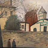 Montmartre landscape by Edgardo Ribeiro