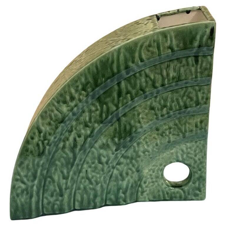 Memphis Style Ceramic Vase Shell by Florio Keramia