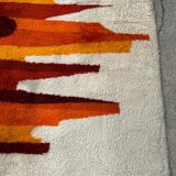 Large scandinavian wool carpet circa 1970 dimensions 300 x 200 cm