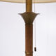 Hollywood Regency Suede Floor Lamp 1970s France