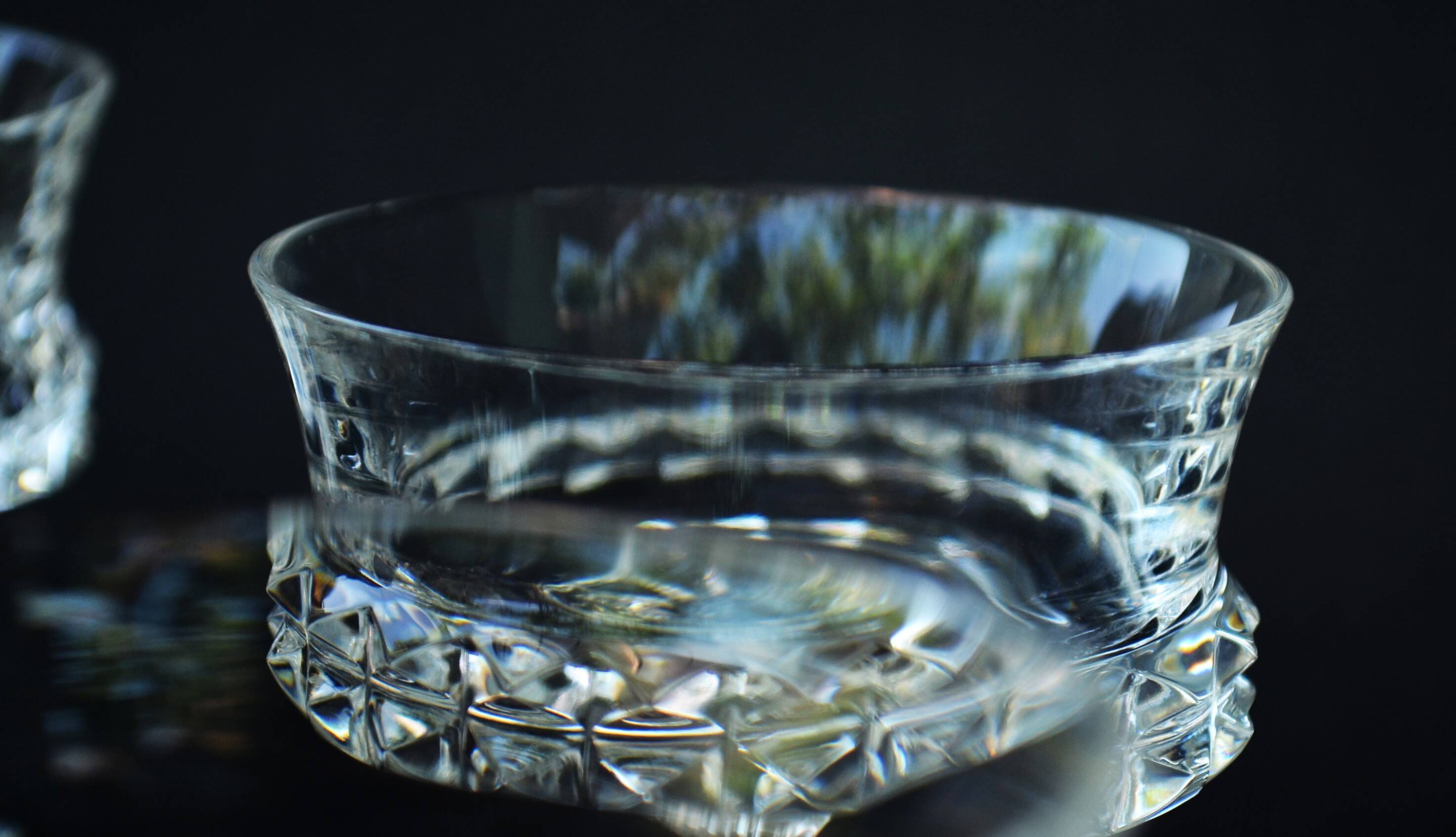 Villeroy & Boch Set of Lucretia 1970s liqueur glasses  Villeroy & Boch Lucretia liqueur set