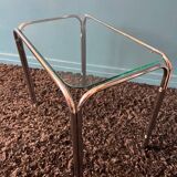 Pair of nesting tables or end of Space age sofa from the 80s