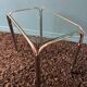 Pair of nesting tables or end of Space age sofa from the 80s