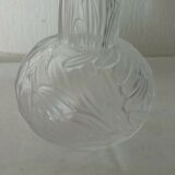 Crystal vase effect frost period art nouveau