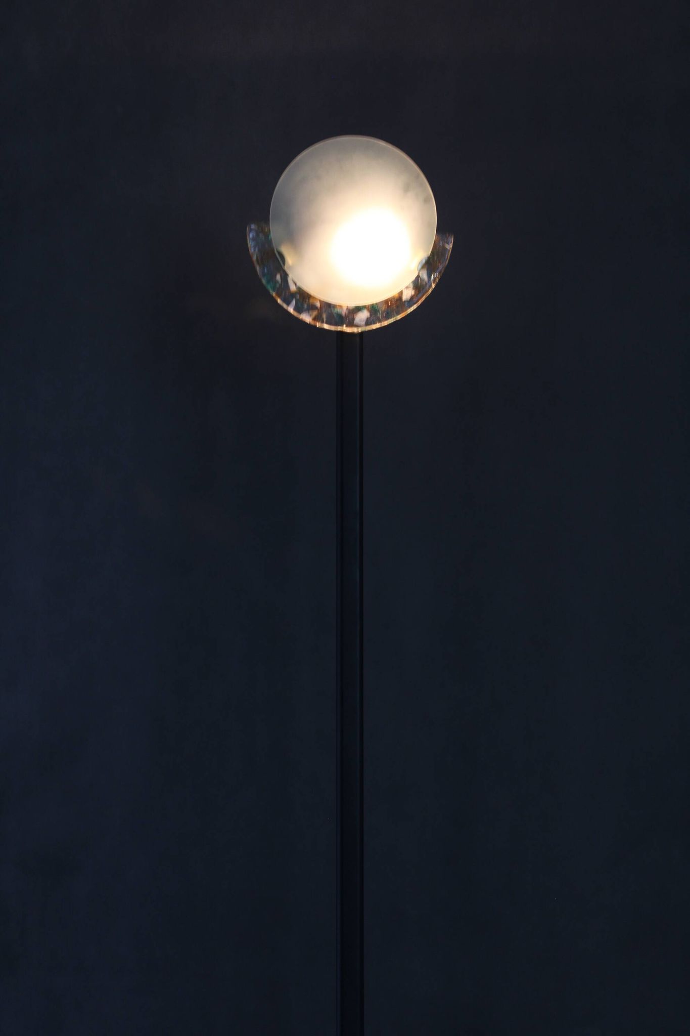 Lampadaire en verre de Murano, Italie, 1980