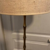 Brass tripod floor lamp from the 60s