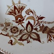 3 deep plates from Sarreguemines, Danish model 210427.