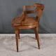 Small Office Armchair in Walnut, Louis XVI style – Late 19th century