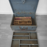 Old wooden tool box