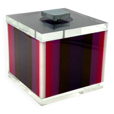 Postmodern pink Ice Bucket, Italy, ca. 1980s