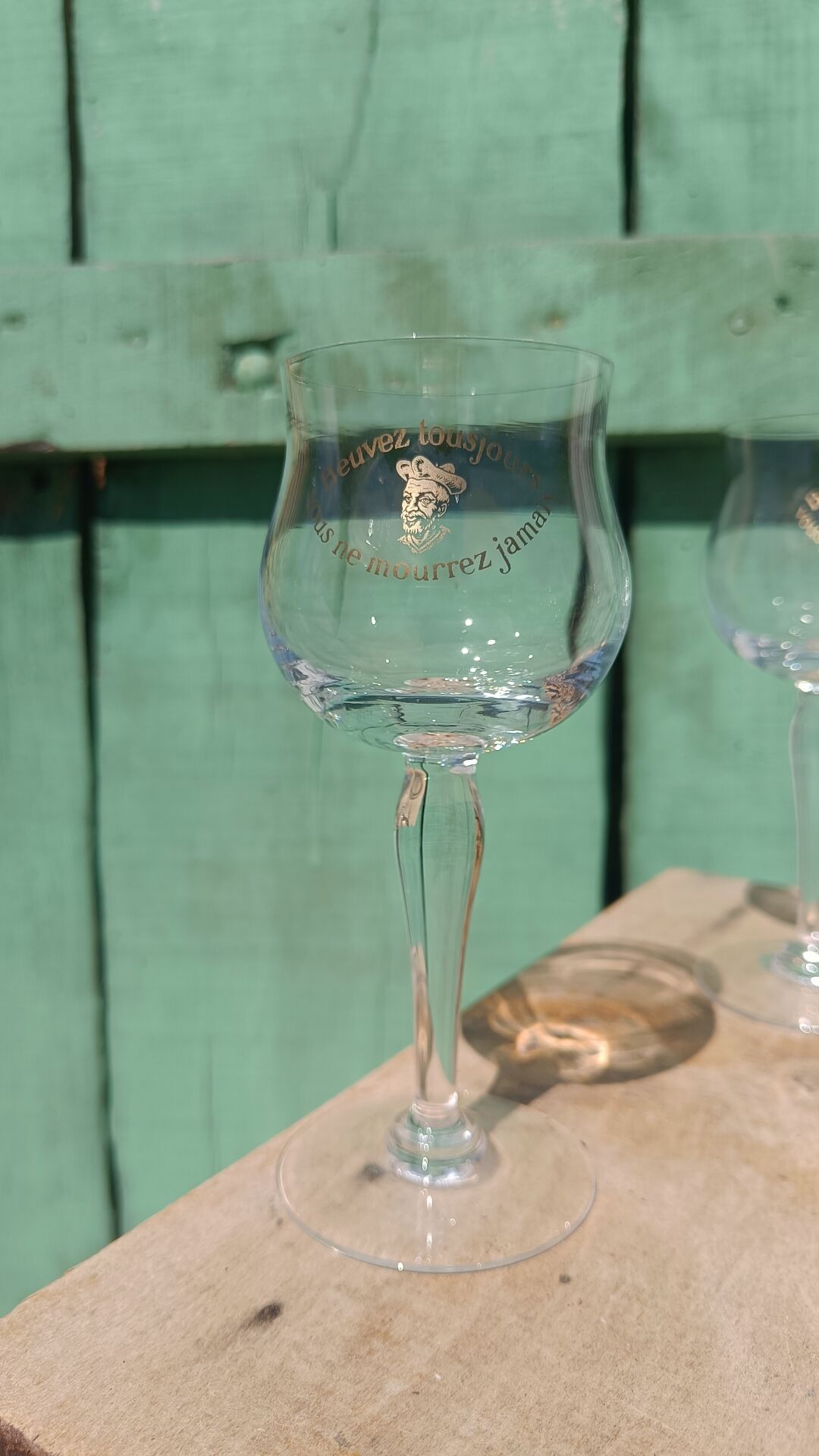Chinon Rabelaisian glasses – Touraine – vintage glassware