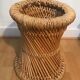 Small bamboo and rope tabouret