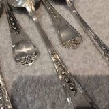 6 silver cutlery sets, 800 Swiss silversmith Jezler, Lily of the Valley model