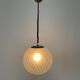 Italian suspended glass lamp Ball and Ball, 1960s, Italy