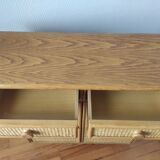 Rattan buffet